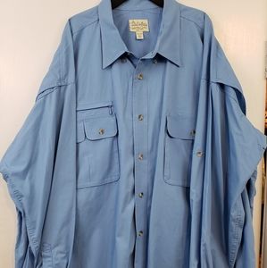 Cabelas light blue vented long sleeve outdoor 3xl Big Man Outdoor Wear